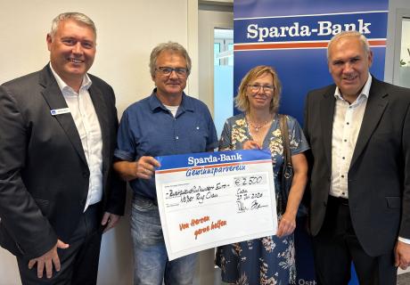 Spendenübergabe